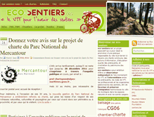 Tablet Screenshot of eco-sentiers.org